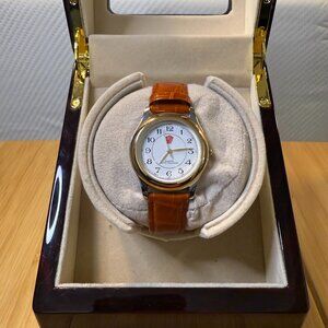 US Men's Two-Tone Analog Watch, 36mm NWOT